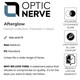 product variation OPTIC NERVE Unisex Afterglow Shiny Dark Tortoise Frame with Brown Lens Sunglasses (22757) image