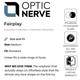 product variation OPTIC NERVE Unisex Fairplay Dark Tortoise Frame with Smoke Lens/Silver Mirror Sunglasses (22700) image