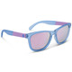 product variation OPTIC NERVE Unisex Fairplay Matte Crystal Blue/Pink Frame with Polarized Smoke Lens Pink Mirror Sunglasses (22767) image