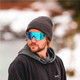 product variation OPTIC NERVE FixieBLAST Matte Black/Smoke Lens with Blue Mirror Sunglasses (22100) image