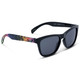 product variation OPTIC NERVE Kids Juicebox Shiny Black/Rainbow Digital Camo Frame with Smoke Lens Sunglasses (22777) image