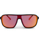 product variation OPTIC NERVE Unisex Montrose Shiny Tortoise Frame with Polarized Smoke Lens Red Mirror Sunglasses (22769) image