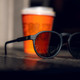 product variation OPTIC NERVE Unisex RiNO Matte Black with Polarized Gray Lens Lifestyle Sunglasses (22774) image