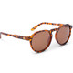 product variation OPTIC NERVE Unisex RiNO Matte Crystal Tortoise with Polarized Brown Lens Lifestyle Sunglasses (22773) image