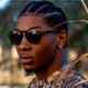 product variation OPTIC NERVE Unisex RiNO Shiny Crystal Green Frame with Polarized Brown Lens Sunglasses (22772) image