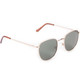 product variation OPTIC NERVE Unisex Townsend Shiny Gold Frame with Smoke Lens Sunglasses (22713) image