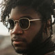 product variation OPTIC NERVE Unisex Townsend Shiny Gold Frame with Smoke Lens Sunglasses (22713) image