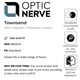 product variation OPTIC NERVE Unisex Townsend Shiny Silver Frame with Smoke Lens Sunglasses (22714) image