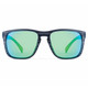 product variation OPTIC NERVE Ziggy XL Matte Driftwood Gray Sunglasses with Polarized Smoke Lens Green Mirror (22836) image