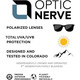 product variation OPTIC NERVE Unisex Shakedown Matte Gunmetal/Matte Black Metal Sunglasses with Polarized Smoke Lens Green Mirror (22827) image