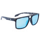 product variation OPTIC NERVE Unisex Larimer Matte Gray Tortuga Sport Sunglasses with Hydroglare Polarized Smoke Lens Ice Blue Mirror (22883) image