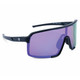 product variation OPTIC NERVE Unisex Vapor Trail Matte Black Sport Sunglasses with Polarized Brown Lens Blue Mirror (22839) image