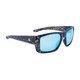 product variation OPTIC NERVE Caddo Matte Gray Tortuga Sunglasses with Hydroglare Polarized Smoke Lens Ice Blue Mirror (22873) image