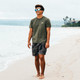 product variation OPTIC NERVE Caddo Matte Gray Tortuga Sunglasses with Hydroglare Polarized Smoke Lens Ice Blue Mirror (22873) image