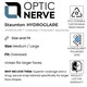product variation OPTIC NERVE Unisex Staunton Matte Aluminum Gray Frame with HYDROGLARE Polarized Smoke Lens Ice Blue Mirror Sunglasses (22876) image