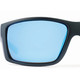 product variation OPTIC NERVE Unisex Staunton Matte Aluminum Gray Frame with HYDROGLARE Polarized Smoke Lens Ice Blue Mirror Sunglasses (22876) image