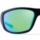 product variation OPTIC NERVE Contra Matte Black Sunglasses with Hydroglare Polarized Brown Lens Green Mirror (22871) image