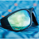 product variation OPTIC NERVE Contra Matte Black Sunglasses with Hydroglare Polarized Brown Lens Green Mirror (22871) image