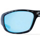 product variation OPTIC NERVE Contra Matte Gray Tortuga Sunglasses with Hydroglare Polarized Smoke Lens Ice Blue Mirror (22874) image