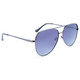 product variation OPTIC NERVE Unisex Flatscreen Shiny Gunmetal Frame with Polarized Gradient Smoke Lens Sunglasses (22825) image