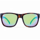 product variation OPTIC NERVE Kingfish Matte Tortoise Sunglasses with Hydroglare Polarized Brown Lens Green Mirror (22878) image