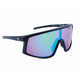 product variation OPTIC NERVE Unisex Stone Cat Matte Black Frame with HYDROGLARE Polarized Brown Lens Green Mirror Sunglasses (22879) image