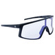 product variation OPTIC NERVE Unisex Stone Cat Matte Black Frame with Photochromic Lens Blue Mirror Sunglasses (22842) image