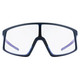 product variation OPTIC NERVE Unisex Stone Cat Matte Black Frame with Photochromic Lens Blue Mirror Sunglasses (22842) image