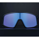 product variation OPTIC NERVE Unisex Stone Cat Matte Black Frame with Photochromic Lens Blue Mirror Sunglasses (22842) image