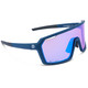 product variation OPTIC NERVE Unisex FixiePHENOM 2.0 Matte Blue Frame with Copper Lens Silver Mirror Sunglasses (22812) image