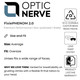 product variation OPTIC NERVE Unisex FixiePHENOM 2.0 Matte Blue Frame with Copper Lens Silver Mirror Sunglasses (22812) image
