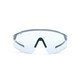 product variation OPTIC NERVE FixieAIR Crystal Gray with Rose Lens Blue Flash Mirror Sunglasses (22800) image
