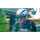 product variation OPTIC NERVE FixieSLICE Crystal Gray with Smoke Lens Green Mirror Sunglasses (22807) image