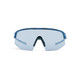 product variation OPTIC NERVE FixieSLICE Crystal Blue with Smoke Lens Silver Mirror Sunglasses (22808) image