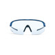 product variation OPTIC NERVE FixieSLICE Crystal Blue with Smoke Lens Silver Mirror Sunglasses (22808) image