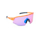 product variation OPTIC NERVE FixieSLICE Crystal Orange with Rose Lens Blue Mirror Sunglasses (22809) image