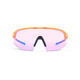 product variation OPTIC NERVE FixieSLICE Crystal Orange with Rose Lens Blue Mirror Sunglasses (22809) image