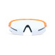 product variation OPTIC NERVE FixieSLICE Crystal Orange with Rose Lens Blue Mirror Sunglasses (22809) image