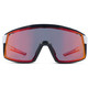 product variation OPTIC NERVE FixieMAX Black-White with Smoke Lens Red Mirror Sunglasses (22817) image