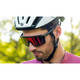 product variation OPTIC NERVE FixiePHENOM 2.0 Matte Gray with Photochromic Smoke Lens Red Mirror Sunglasses (22813) image