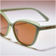 product variation GOODR Unisex Gemini Jade Green Sunglasses (G00728-PNG-02) image