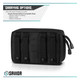 product variation SAVIOR EQUIPMENT LCM Style 9x5in Black Admin Pouch (SP-9X5LCM-ADMIN-BK) image