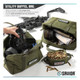 product variation SAVIOR EQUIPMENT Mini Hauler Black 2-Pack Duffle Bag (SP-DUFMINI-2P-BK) image