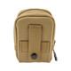product variation VORTEX Glasspak Pro Tan Small Zipper Pouch (GP-SPOUCH-T) image