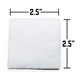 product variation SHOOTERS CHOICE 2.5in Cotton 100-Pack Gun Cleaning Patches (SHF-917-100) image