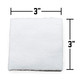 product variation SHOOTERS CHOICE 3in Cotton 100-Pack Gun Cleaning Patches (SHF-919SQ-100) image