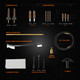 product variation GRITR Multi-Caliber Pistol, Rifle & Shotgun Cleaning Kit with Eva Case image