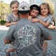 product variation BURLEBO Rad Dad Deer Camo/Dark Heather Grey Short Sleeve Tee (SST-RDDC-DHG) image