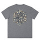 product variation BURLEBO Rad Dad Deer Camo/Dark Heather Grey Short Sleeve Tee (SST-RDDC-DHG) image