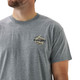 product variation BURLEBO Rad Dad Deer Camo/Dark Heather Grey Short Sleeve Tee (SST-RDDC-DHG) image